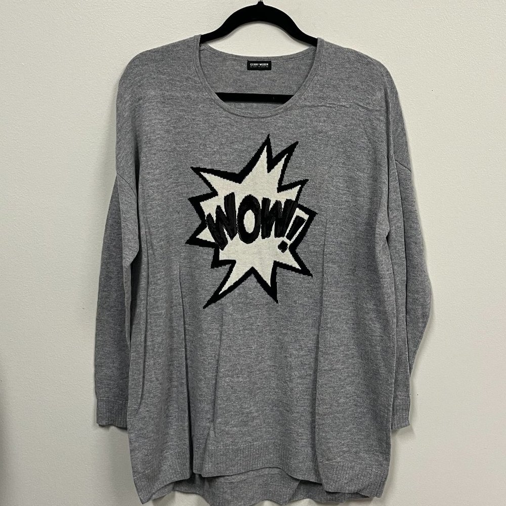 Gerry Weber Edition Wow Sequin Sweater - image 1